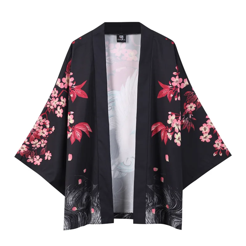 Кимоно кардиган для мужчин традиционные японские кимоно yukata мужская рубашка