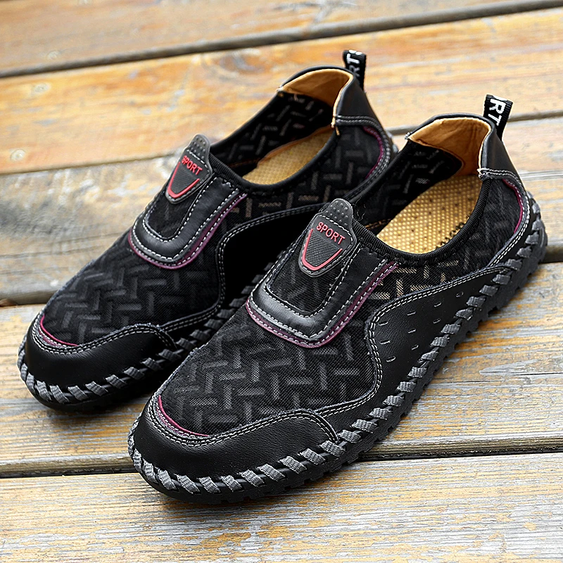 

2021 Large Size Men's Shoes Summer New Outdoor Lightweight Breathable Mesh Sports Shoes Fashion Trend Casual Shoes