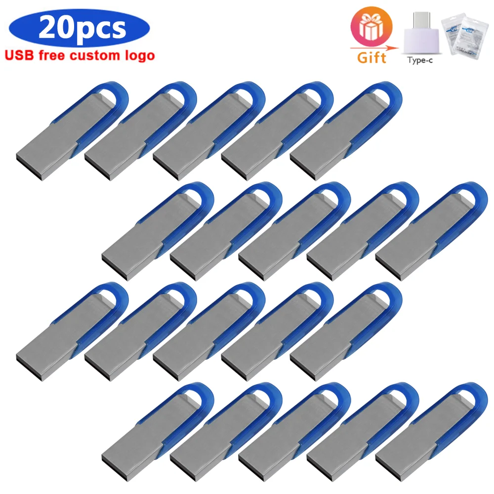 

Флэш-накопитель USB водонепроницаемый с логотипом на заказ, флешка USB 2,0, 20 шт./лот, 64 ГБ, 32 ГБ, 16 ГБ, 8 ГБ, 4 Гб