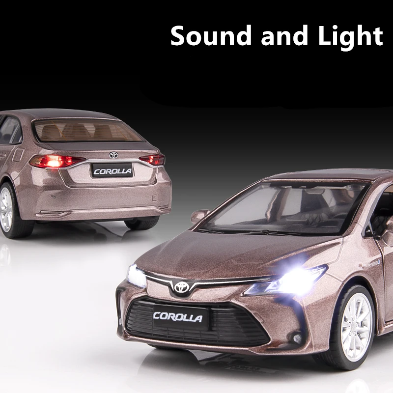 Модель автомобиля TOYOTA Corolla из сплава в масштабе 1:32 литой металлический