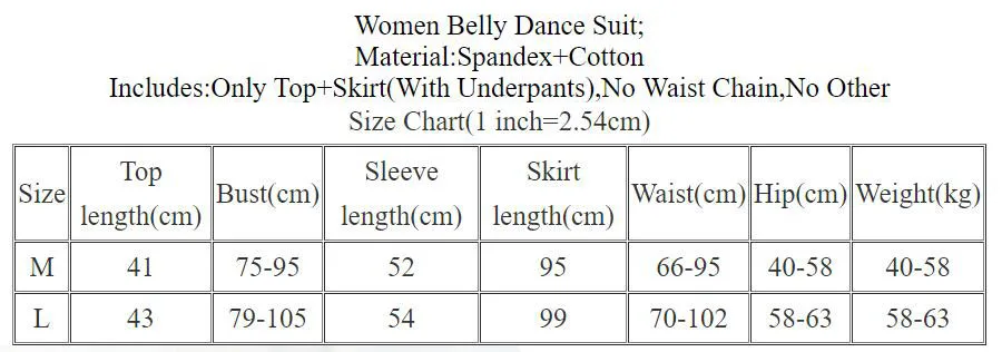 

Belly Dance Suit Long Sleeve Top Split Skirt Practice Clothes Set Female adult Elegant Shirt Competition Performance Clothing