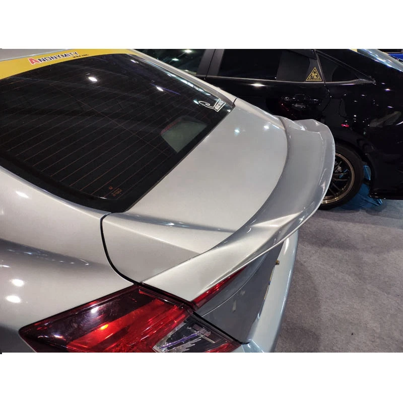 

Грунтовка, серый Неокрашенный ABS спортивный автомобиль, фотоэлемент для HONDA Civic 10 2016 2017, не требует сверления