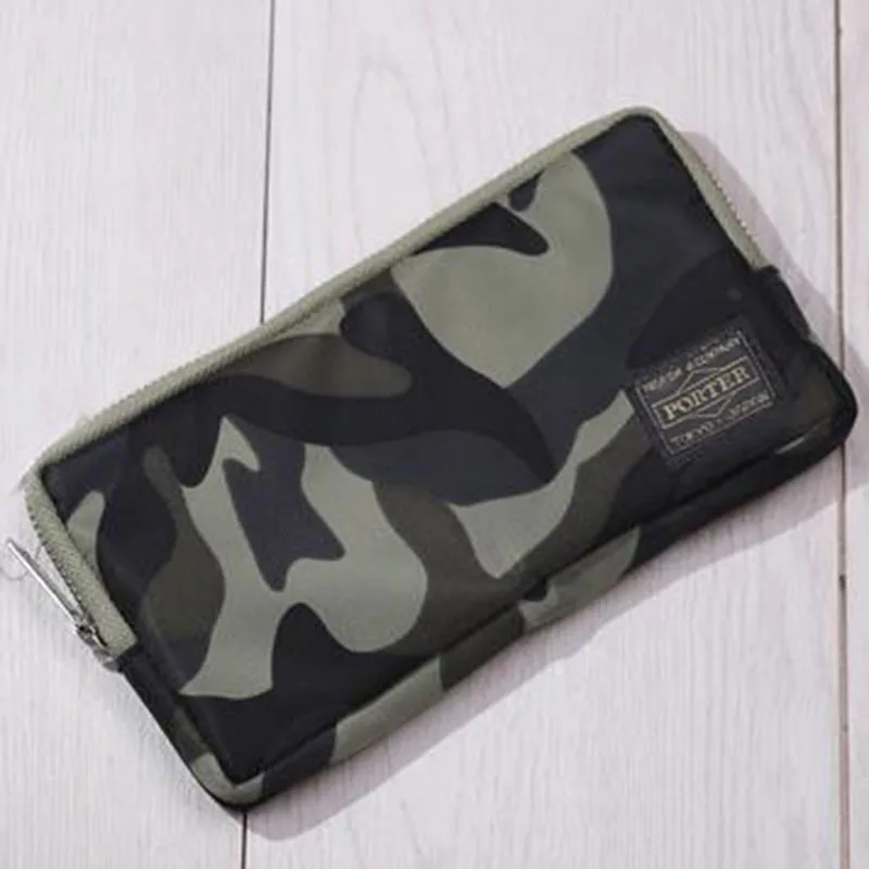 

Японский и корейский длинный кошелек, Женский кошелек из нейлоновой ткани с несколькими отделениями для карт, мужские кошельки, Повседневн...