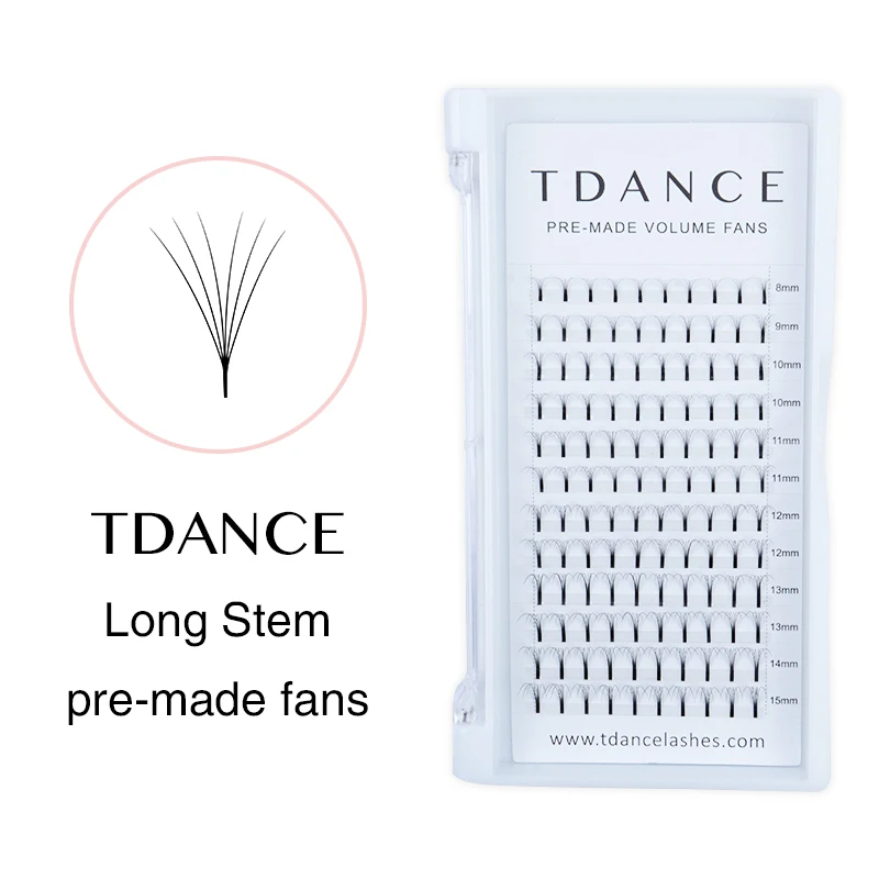 TDANCE 5 лотков/лот длинные Стволовые предсделанные вентиляторы 3D 4D 5D 6D