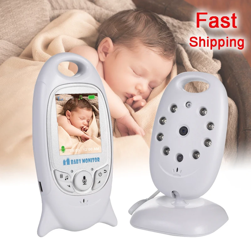

VB601 Baby Monitor 2 inch BeBe Baba Electronic Babysitter Radio Video Nanny Camera Night Vision Temperature Monitoring 8 Lullaby