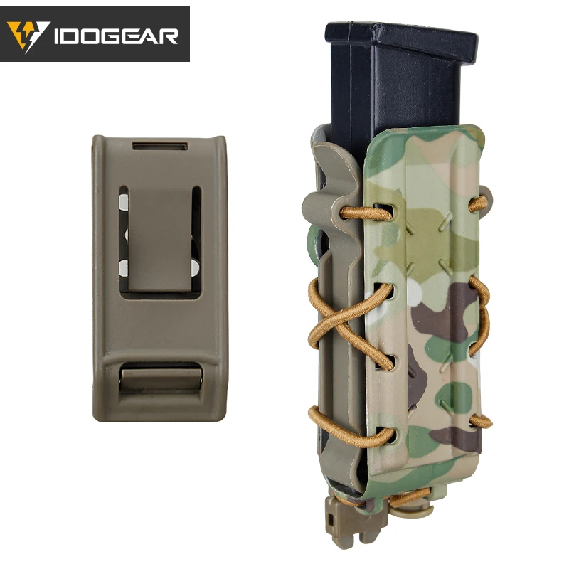 IDOGEAR тактическая Сумочка для магазина MOLLE магнитный держатель винтовки магнитная