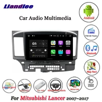 car android system for mitsubishi lancer 2007 2017 multimedia player stereo radio video gps navigation