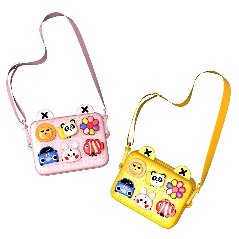 

Small Shoulder Purse Crossbody for Girls 18x7x10cm Cartoon Theme Purse,Party Supplies for Birthday Gifts Waterproof Decal Wallet