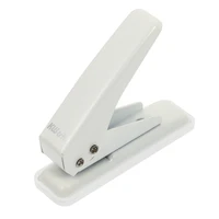 single handheld hole puncher metal hole punch for paper chipboard art project