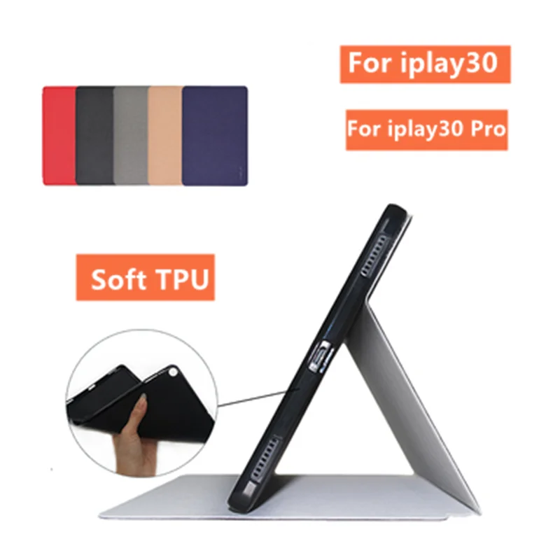 

10.5" Pu Leather Protective Case For ALLDOCUBE iPlay30 Pro CUBE iPlay30 Pro Tablet PC Add Screen Protector Film And free Gifts