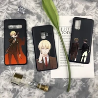 moriarty the patriot anime phone case for samsung s10 s20 s21 s30 s9 s8 plus ultra 5g s10e s6 s7 edge silicone cover