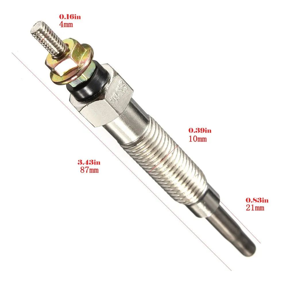 

4Pcs For Mitsubishi 2.8 4M40T 4M40 Diesel Heater Glow Plug Gp5501 Gp7554 Car Modification Accessories