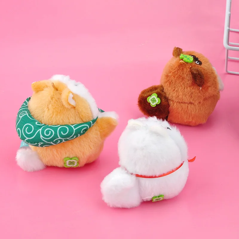 

Cute Japan Shiba Inu Penguin Bag Plush Pendant Accessories Keychain 5Kinds WJ04