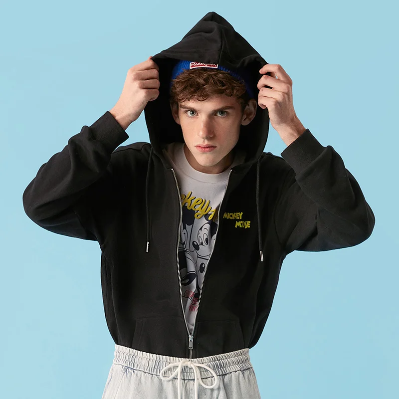 

SEMIR Jacket men 2020 autumn new printed design hooded coat for man jacket trendy tops