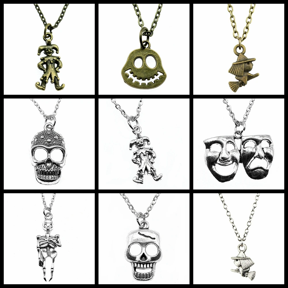 1PCS party gift Antique Pendant charms Skeleton and Demon children craft accessories for women jewelry | Дом и сад