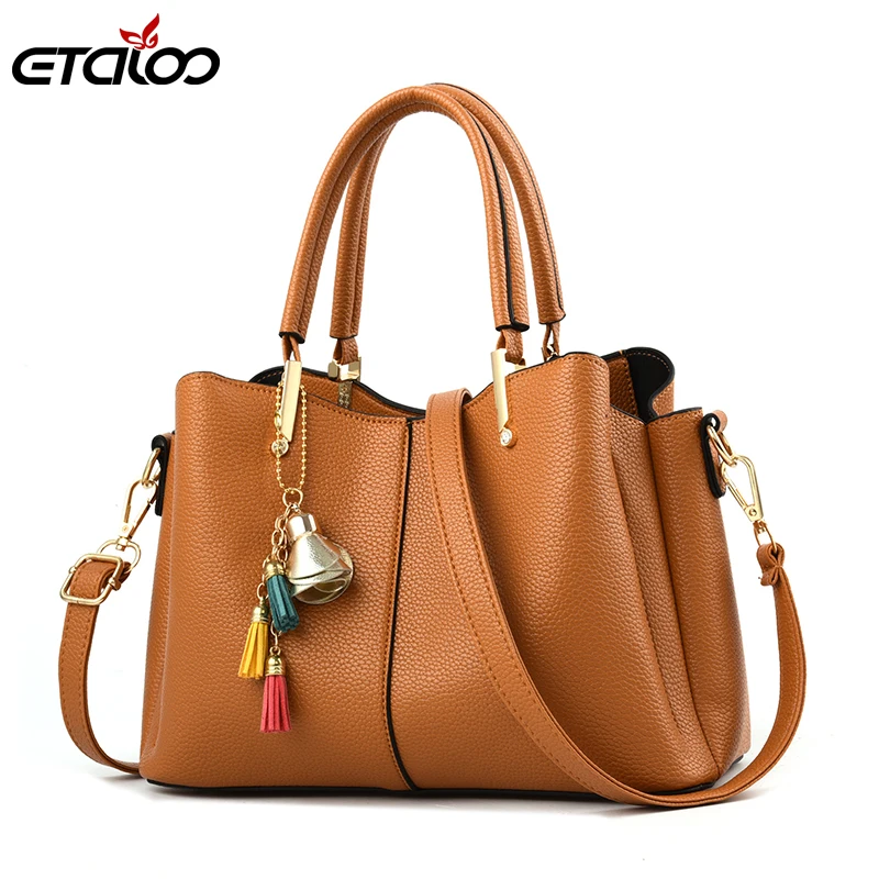 Женская сумка с кисточками повседневная женская мессенджер Дамский кошелек для