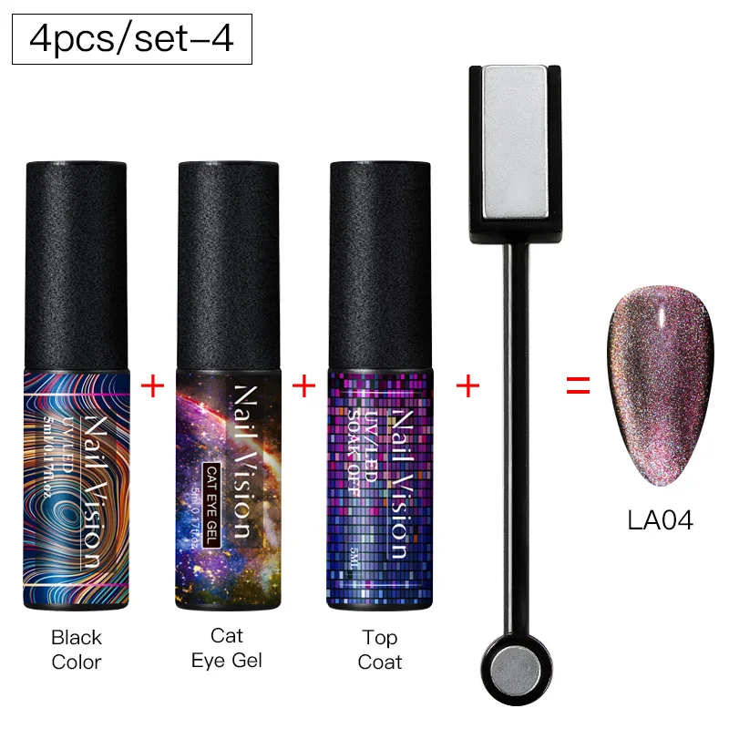 ZH08045 Nail Vision 9D Galaxy Cat Eye гель-Хамелеон Гель для ногтей длительный Galaxy Star эффект кошачьих глаз замачивается УФ/светодиодный - Цвет: ZH08045