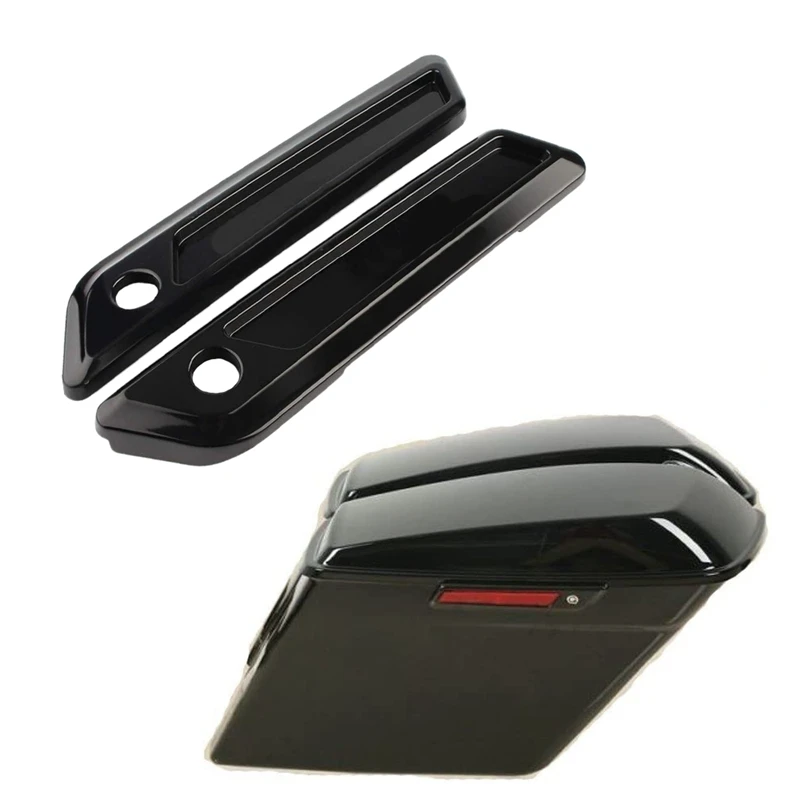 

Saddlebag Saddle Hard Bag Latch Cover Compatible for Touring Street Glide Road King Electra Glide 2014-2020