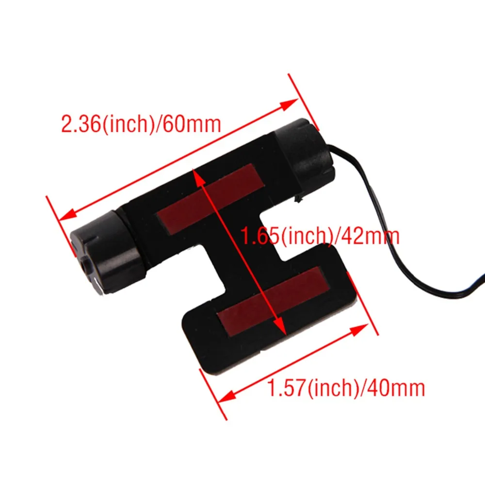 POSSBAY 3 светодиодный Автомобильный интерьера под тире пол Светодиодный светильник