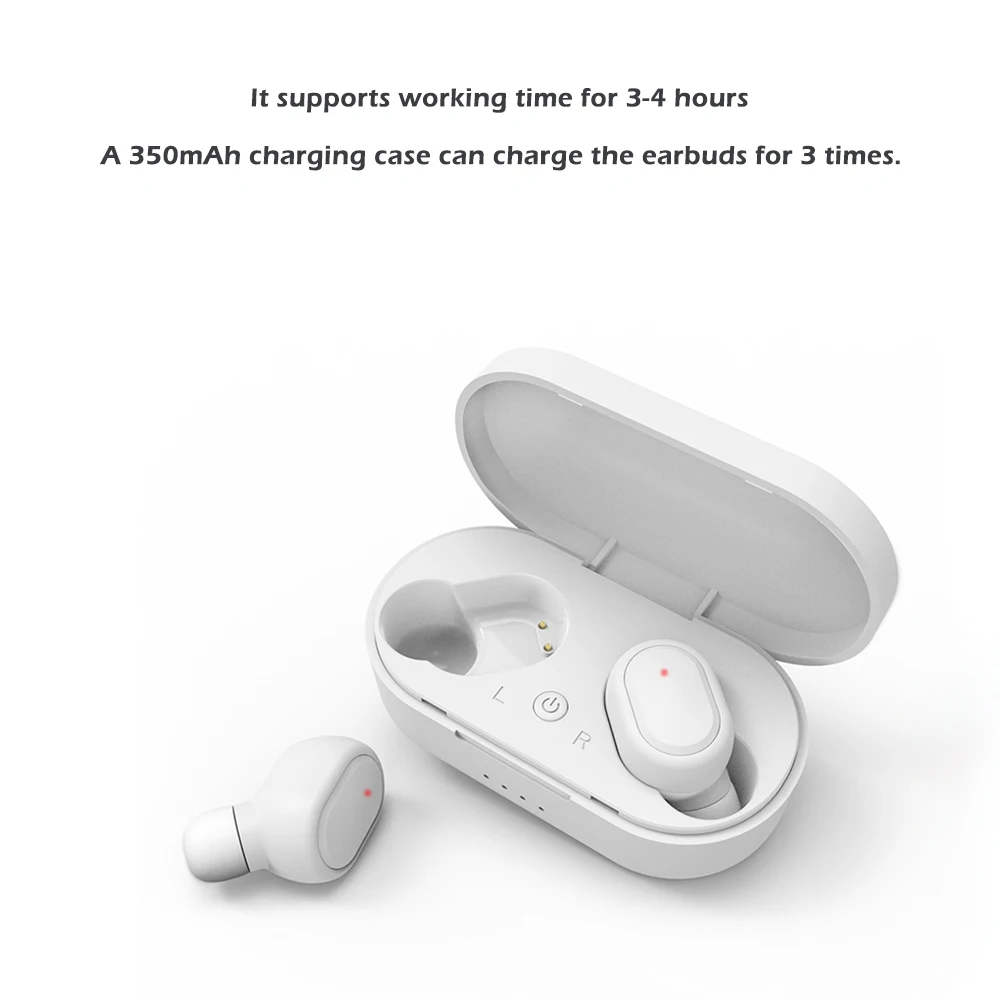 Настоящие беспроводные наушники Bluetooth 5 0 + EDR TWS музыкальные наушники-вкладыши