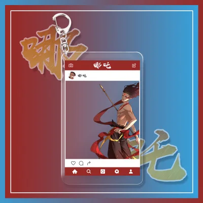 18 Аниме брелок Grandmaster of Demonic Cultivation Tian Guan Ci Fu FATE My Hero Academy mo dao zu shi мультфильм акриловый брелок - Цвет: 18