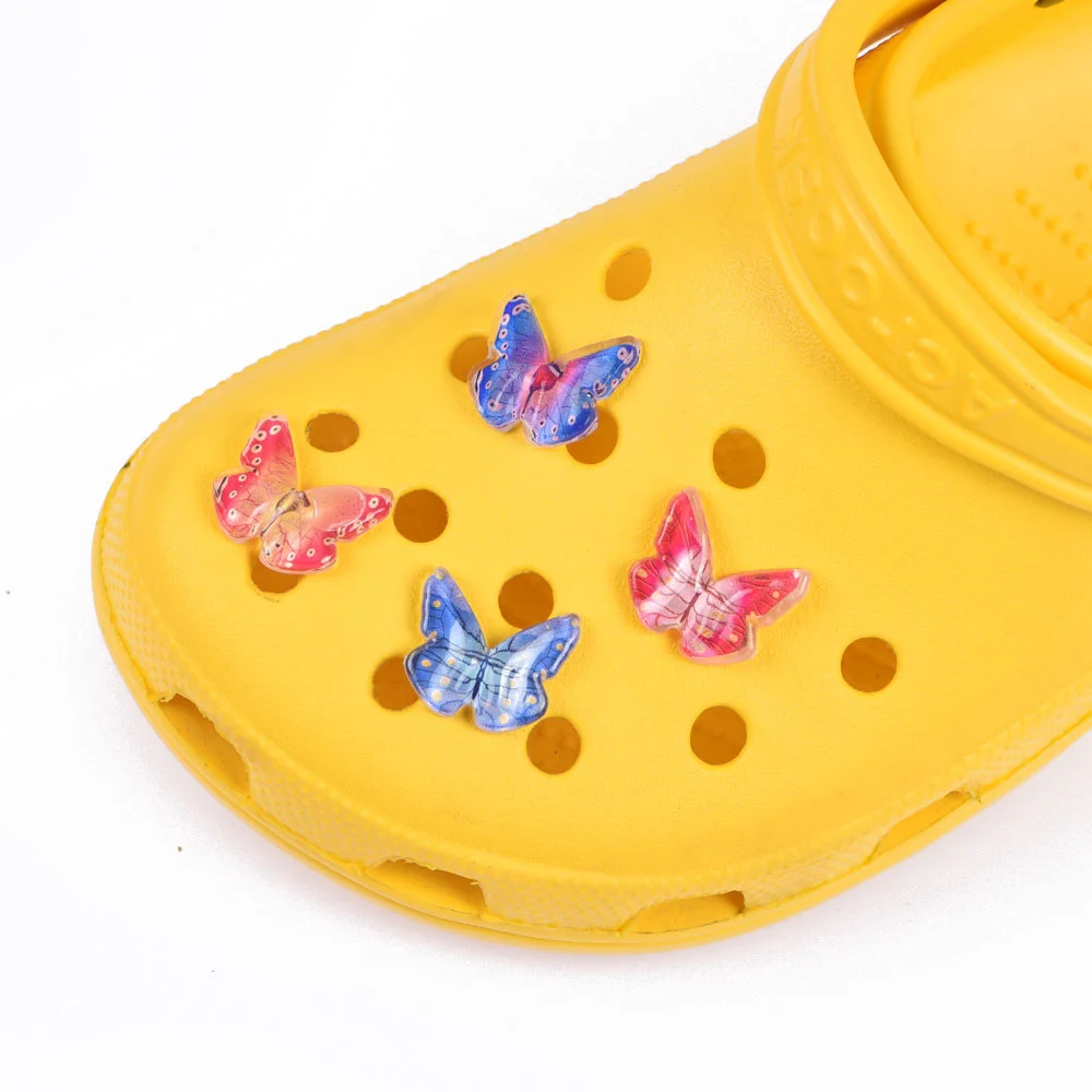 Metal Rhinestone Perfume Bottle No. 5 Croc Shoes Charms Bling  Queen  Butterfly Shoe Decoration Girl's Shinny Croc Accessories