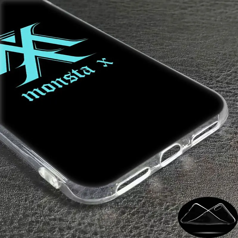 Роскошный мягкий силиконовый чехол для телефона Monsta X KPOP Boy Apple iPhone 11 Pro XS Max XR 6 6S 7 8