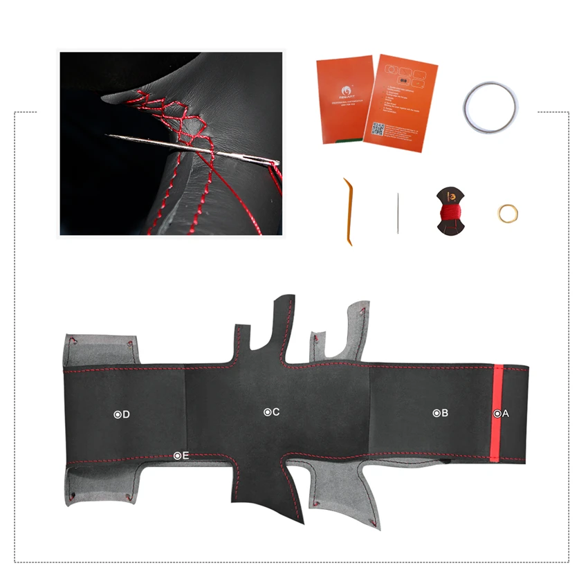 Чехол на руль MEWANT для Toyota RAV4 1998 2003 Celica 2005 Corolla (US) 2008 Matrix 2003|Чехлы руль| |