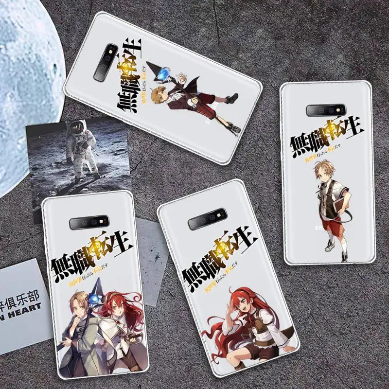 

Mushoku Tensei Jobless Reincarnation Phone Case for Samsung A71 S9 10 20 HUAWEI p30 40 honor 10i 8x xiaomi note 8 Pro 10t 11