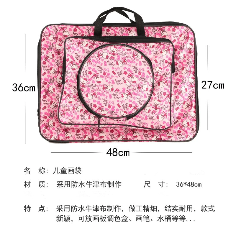 8K Модный симпатичный Детский водонепроницаемый рюкзак для рисования сумка доски