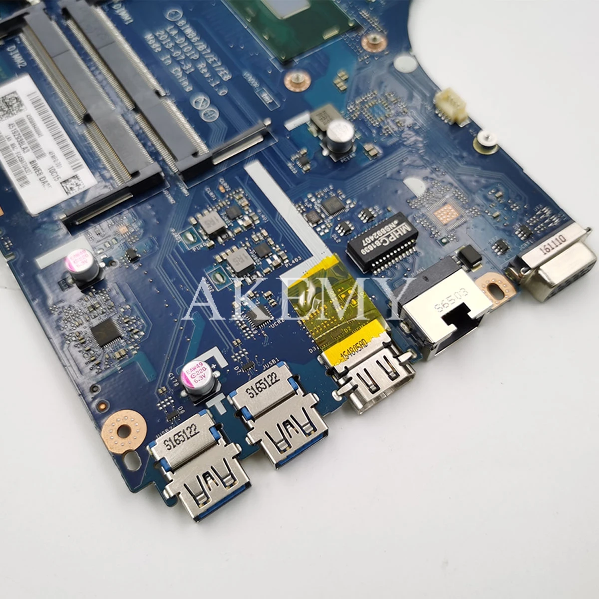 BIWB6/B7/E7/E8 LA-D101P материнская плата для For Lenovo Ideapad B51-80 ноутбука с SR2EY I5-6200U FRU:5B20K57320 100%