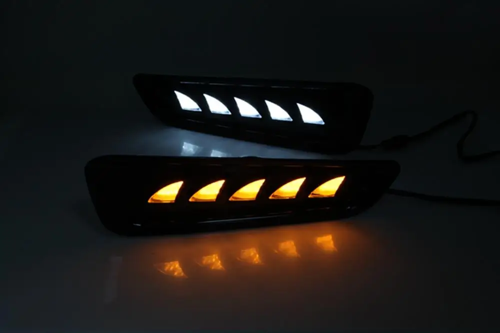 Дневные ходовые огни DRL 2 шт. светодиодный противотуманный фонарь для Ford Raptor SVT F150