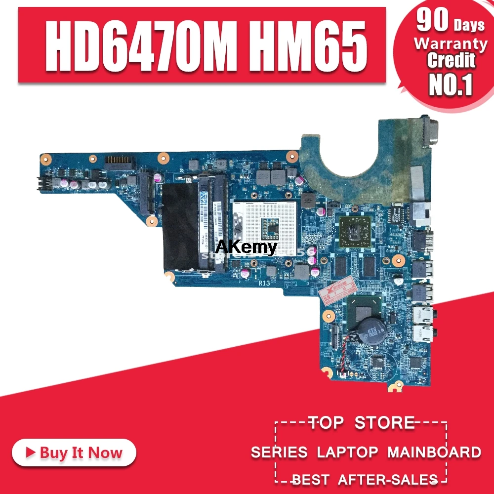 650199-001 материнская плата для ноутбука hp pavilion DAOR13MB6E1 G4-1000 G4 G6 G7 с чипсетом hm65 полностью протестирована