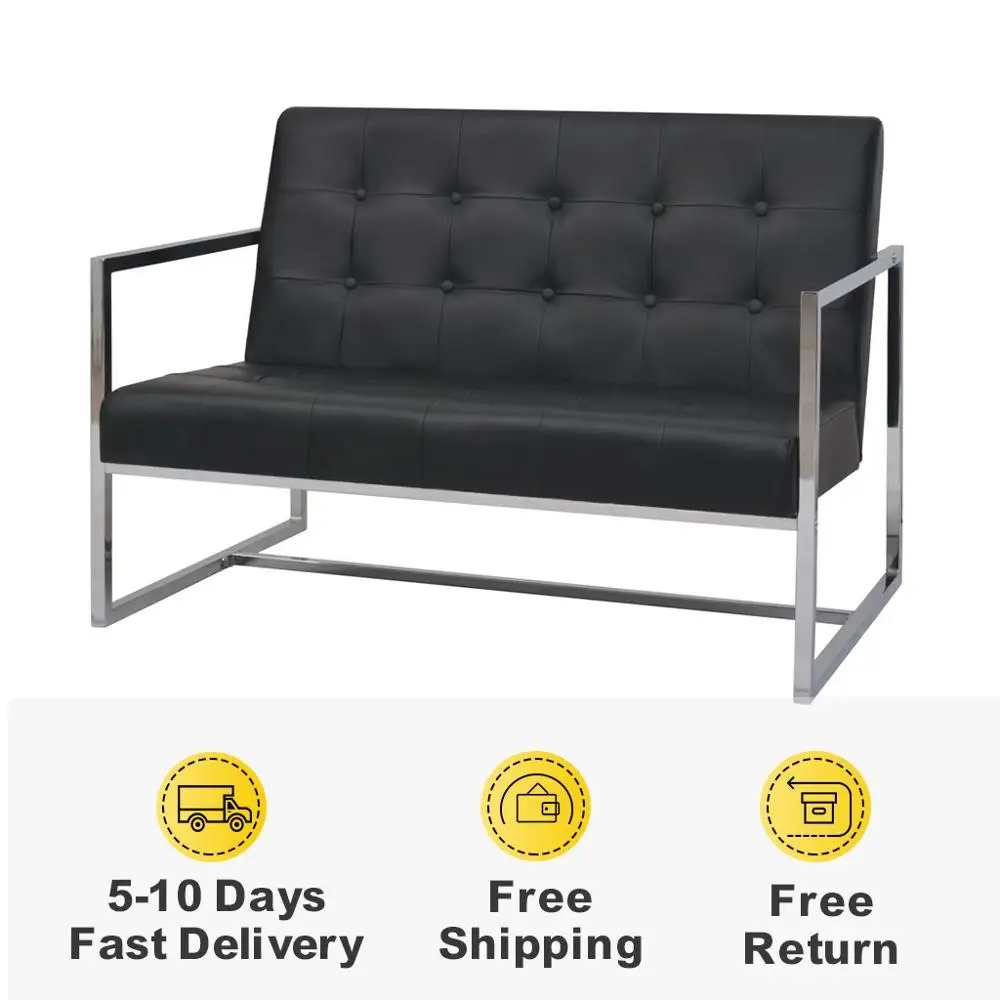 Современный центральный кожзам диван для гостиной Chesterfield кровать домашний декор