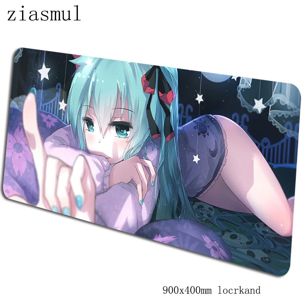 Аниме Коврик для мыши 900x400x3 мм, игровой коврик для мыши, Новое поступление, коврик для мыши, геймерский компьютерный стол, толстый коврик, notbook mousemat pc - Цвет: pattern 2