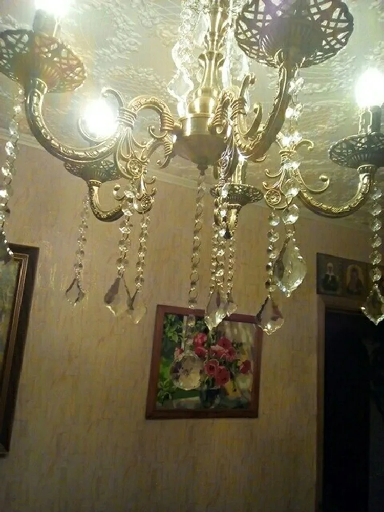 Акриловая подвеска с бусинами из кристаллов Стекло призмы Ловец Солнца