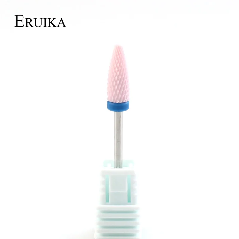 Pink-7 ERUIKA, 1 шт., фреза, керамический сверло для ногтей, электрические маникюрные машинки, педикюр, инструмент для маникюра - Цвет: Pink-7