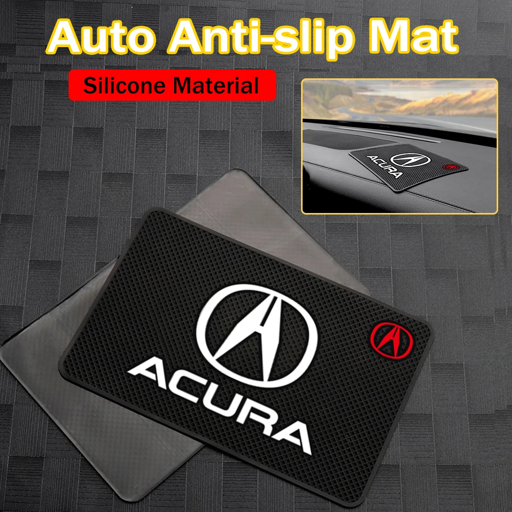 

Car Interior Silicone Anti Slip Mat Dashboard Phone Non Slip Pad For Acura Integra RDX TLX NSX CDX MDX ZDX TL RL TSX RSX RLX ILX