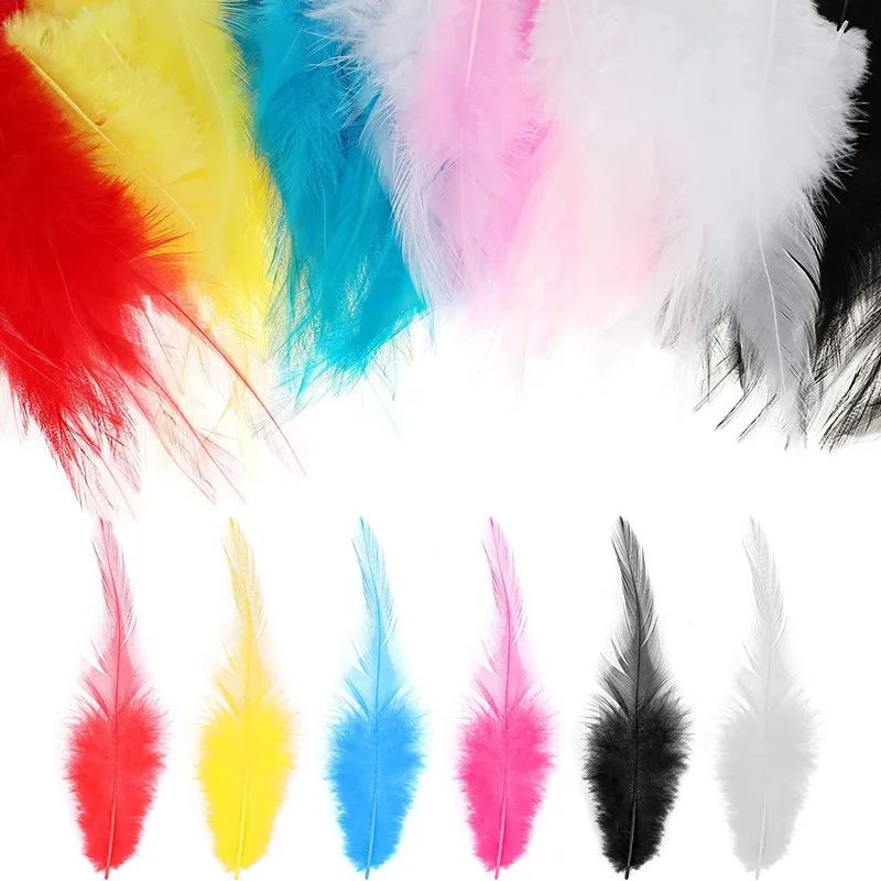 

20pcs Pheasant Feathers for Crafts DIY Dream Catcher Chicken Plumas Jewelry Making Wedding Decoration Accessories Plumes 10-15CM