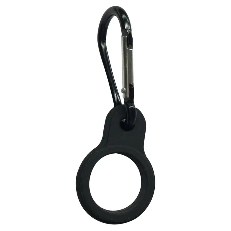 

6pcs Silicone Water Bottle Carrier Hiking Bottle Holder Clip Hook with Carabiner 652D