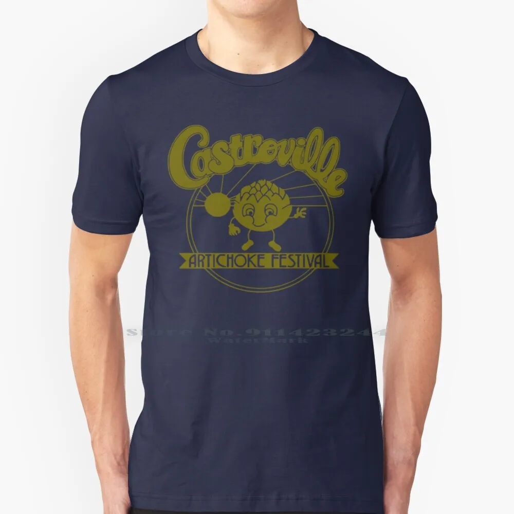 

Футболка из хлопка для фестиваля артишока Castroville 6XL