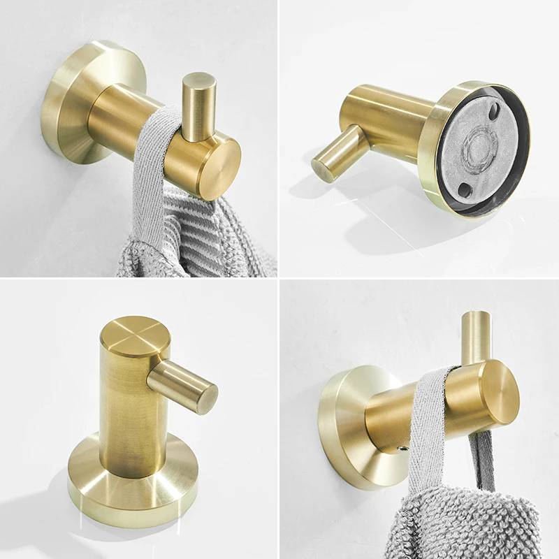 Держатель для полотенец из нержавеющей стали с полкой | Обустройство дома