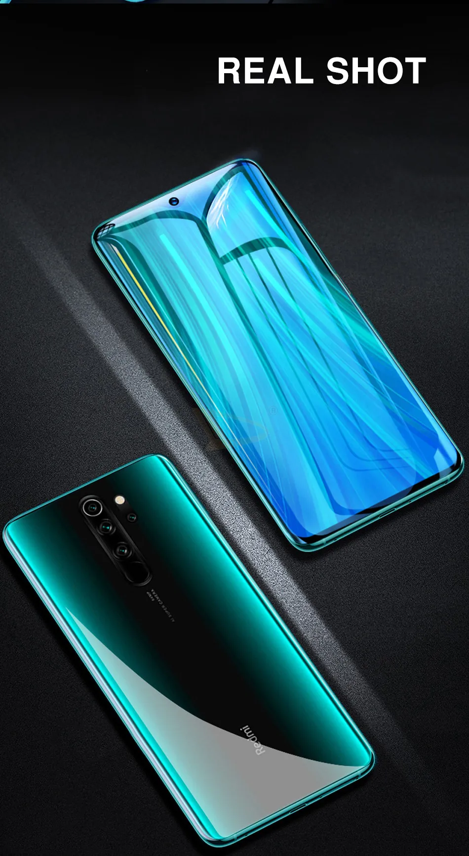 3Pcs 100D Full Protective Hydrogel Film For Xiaomi Redmi K20 Note 8 7 6 Pro 5 PLus Soft Screen Protector For Redmi Note 8 Pro 7A