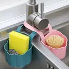 Портативная сливная корзина для домашней кухонной раковины, подвесная сливная полка, корзина для ванной, инструменты для хранения, держатель для раковины, перфорированная подвесная корзина