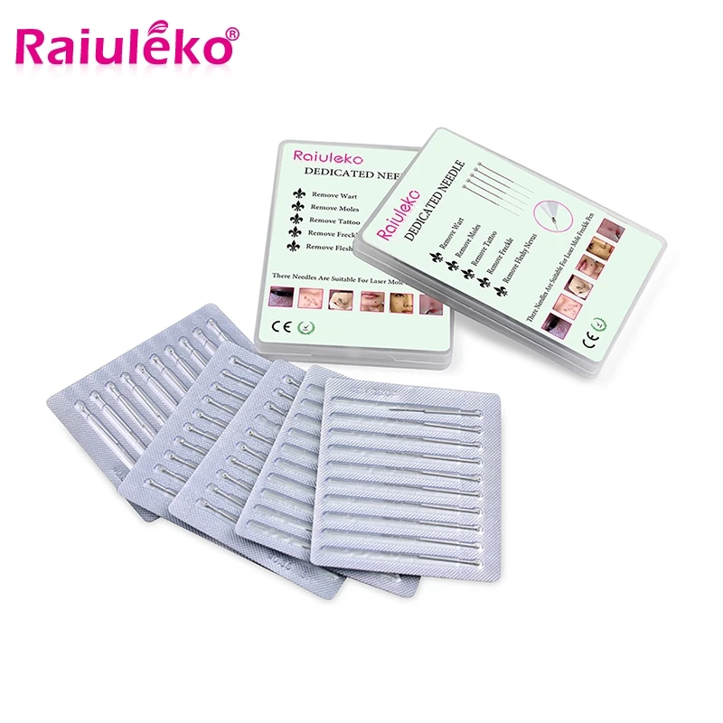 50 & 100P Плазменные иглы для лазерной машинки удаления темных точек на коже машинка