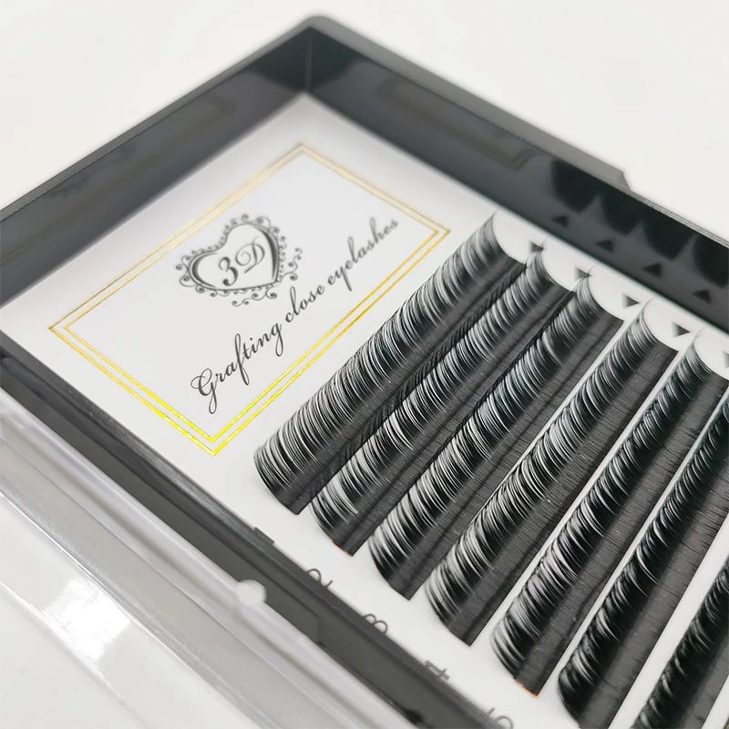 

Wholse High Quality False Eyelash Extension Mink Individual Silk Eyelash Further All Size Volume Individual Eyelash Extensions