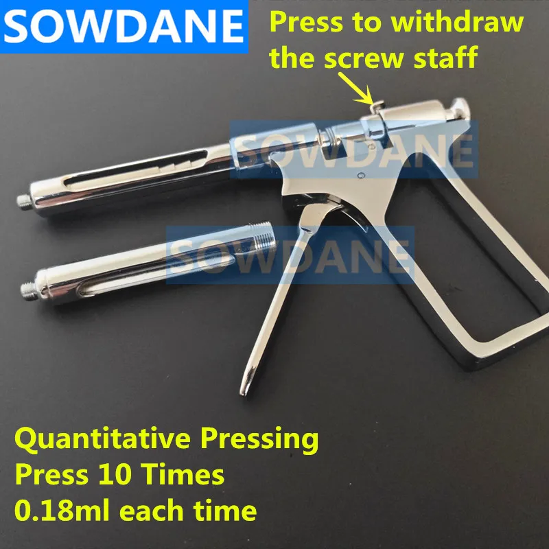 Стоматологический шприц металлический пистолет стоматологический медицинский