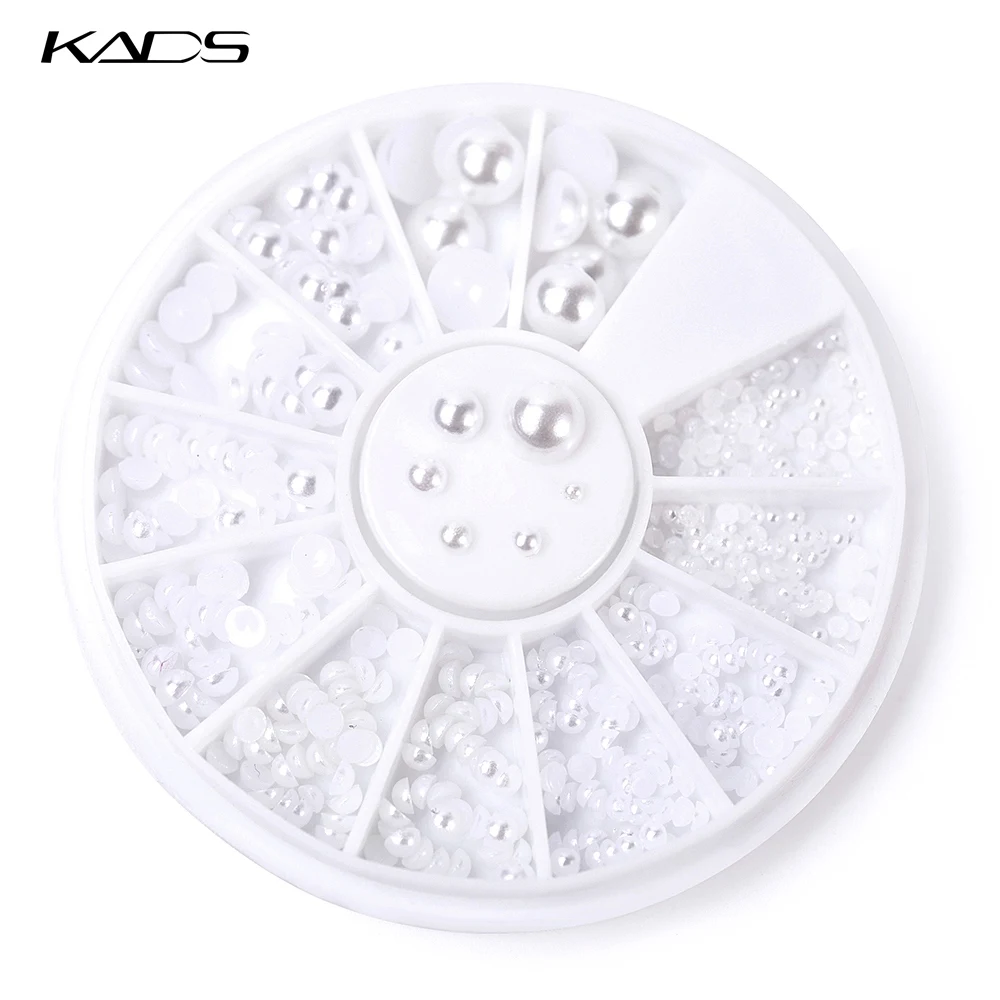 KADS Дизайн Моды Блеск Алмазный 3д Искусство Ногтей Стразы Украшения Для Накладных
