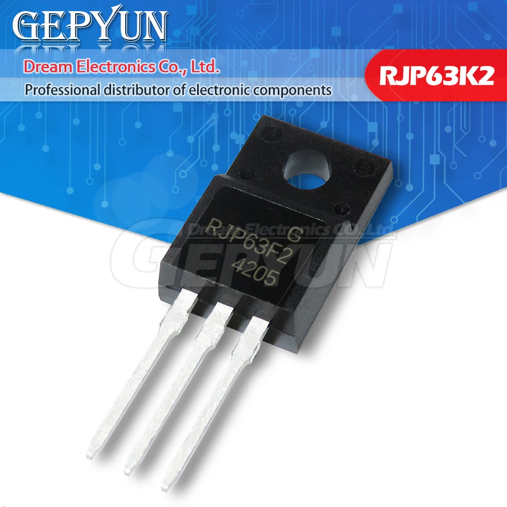 

10Pcs RJP63K2 TO-220F 63K2 TO220 RJP63K2DPP TO-220