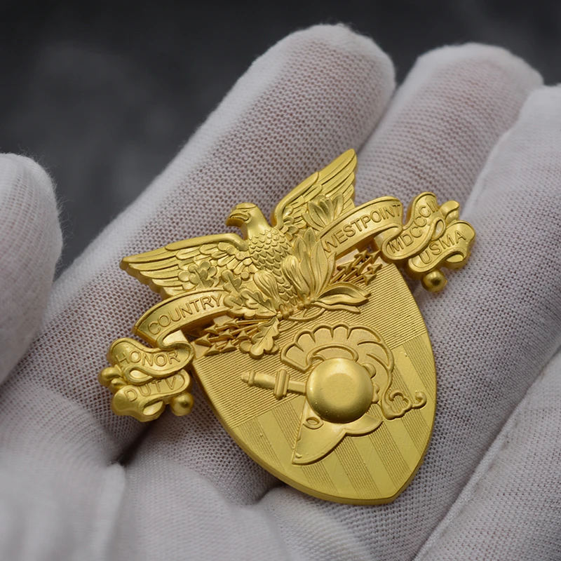 Американская медаль Westpoint Mdccci USMA Академия шлем щит заслуженный страна честь